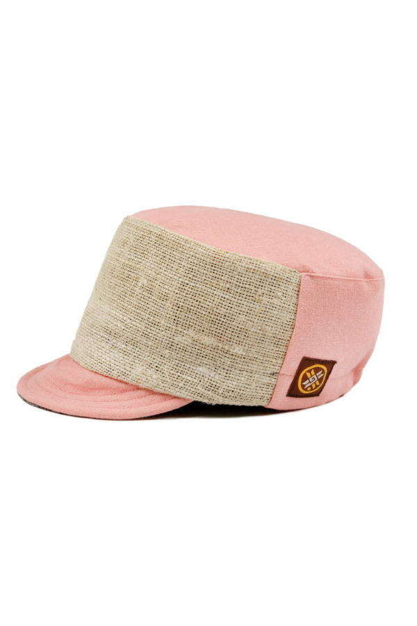 Gorra de cáñamo Pink & Raw