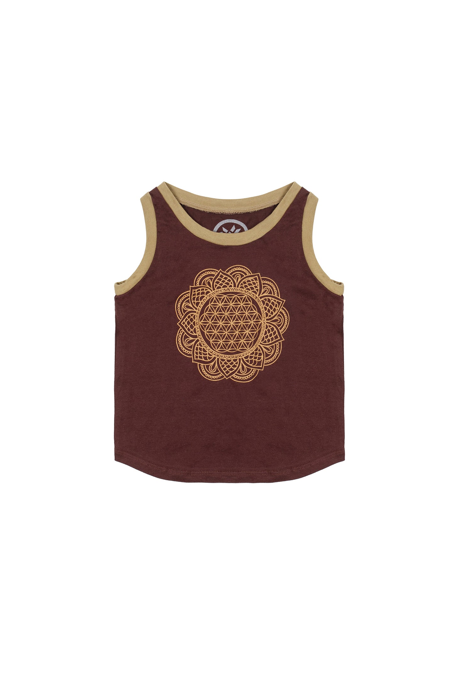 Camiseta sin manga niños ¨Flor de la vida¨